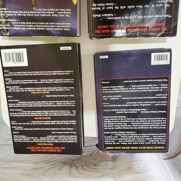 David Weber Classic 4 Book Science Fiction Bundle Novel Vintage Set - Picture 5 of 11